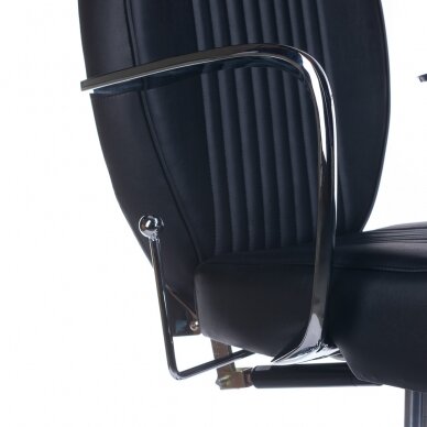 Profesionali barberio kėdė kirpykloms ir grožio salonams OLAF BH-3273, juodos spalvos 6 Profesionali barberio kėdė kirpykloms ir grožio salonams OLAF BH-3273, juodos spalvos 6