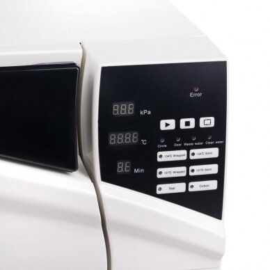Profesionalus medicininis autoklavas su spausdintuvu ir LCD ekranu SteamIT LCD (medicininė B klasė) 12 Ltr 1 Profesionalus medicininis autoklavas su spausdintuvu ir LCD ekranu SteamIT LCD (medicininė B klasė) 12 Ltr 1