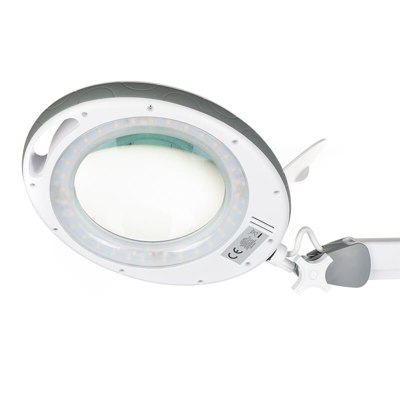 Profesionali kosmetologinė lempa lupa Sonobella BSL-05 LED 12W su stovu, baltos spalvos 2 Profesionali kosmetologinė lempa lupa Sonobella BSL-05 LED 12W su stovu, baltos spalvos 2
