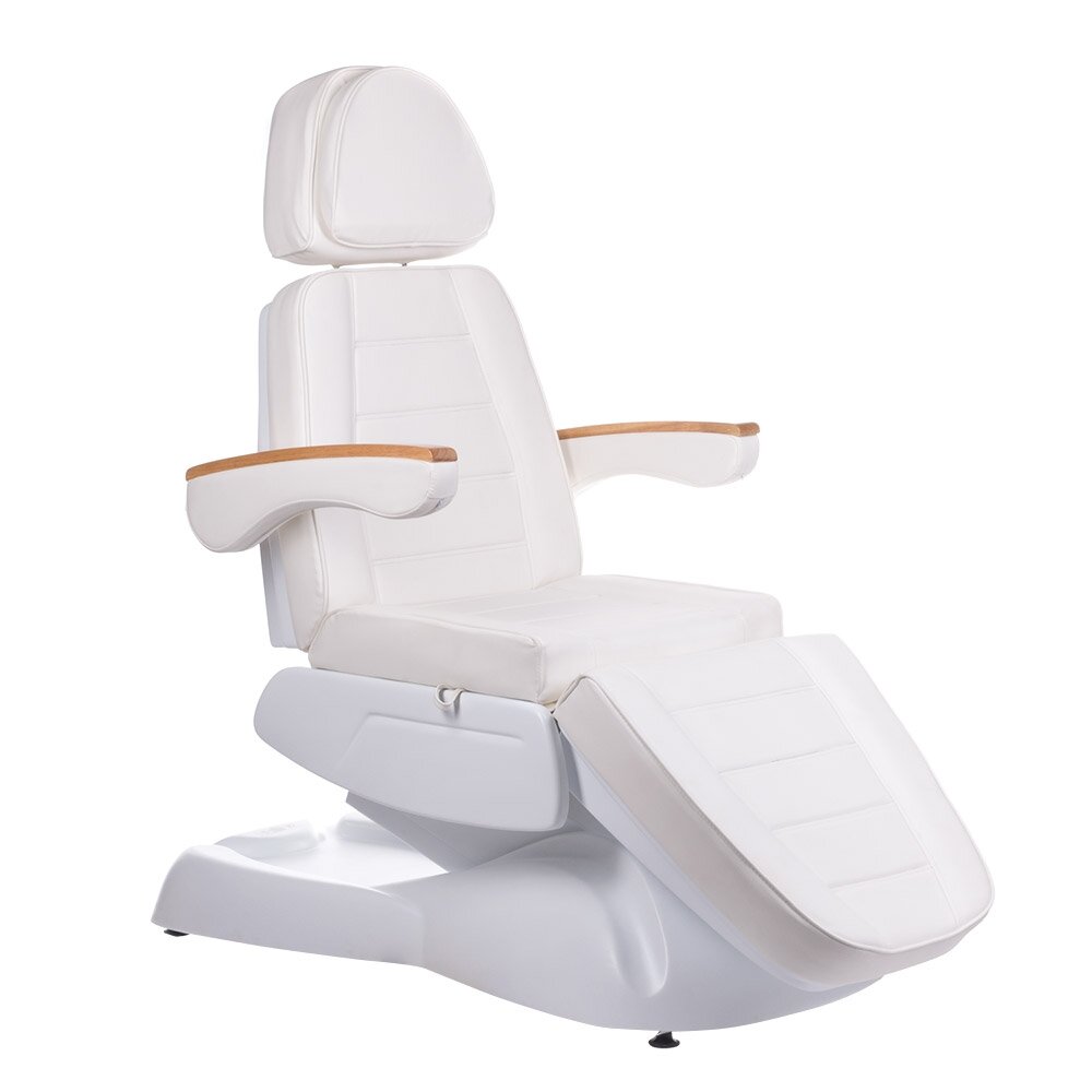 Profesionalus elektrinis gultas-lova kosmetologams LUX BW-273B (2 varikliai), baltos spalvos Profesionalus elektrinis gultas-lova kosmetologams LUX BW-273B (2 varikliai), baltos spalvos