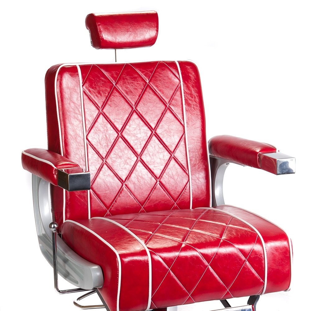Profesionali barberio kėdė kirpykloms ir grožio salonams ODYS BH-31825M, raudona spalva 1 Profesionali barberio kėdė kirpykloms ir grožio salonams ODYS BH-31825M, raudona spalva 1