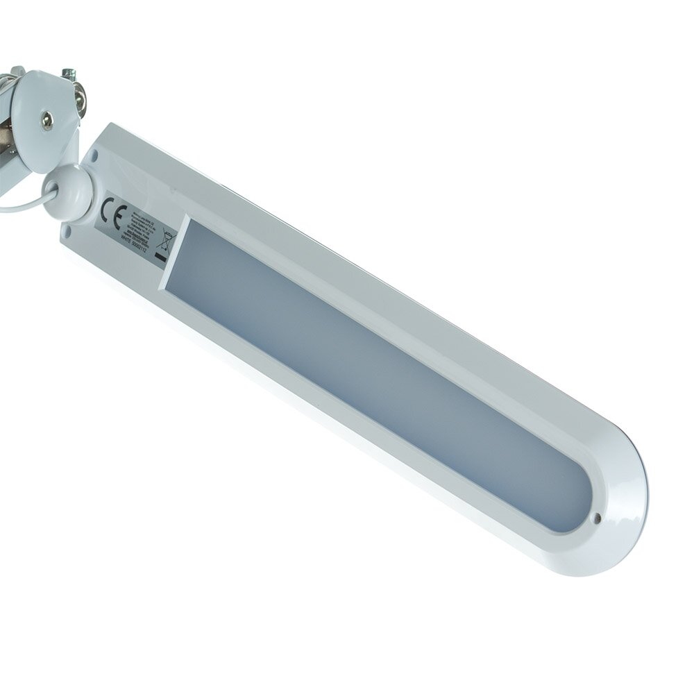 Profesionali stalinė lempa manikiūro darbams BSL-52 LED 12W CLIP, baltos spalvos 2