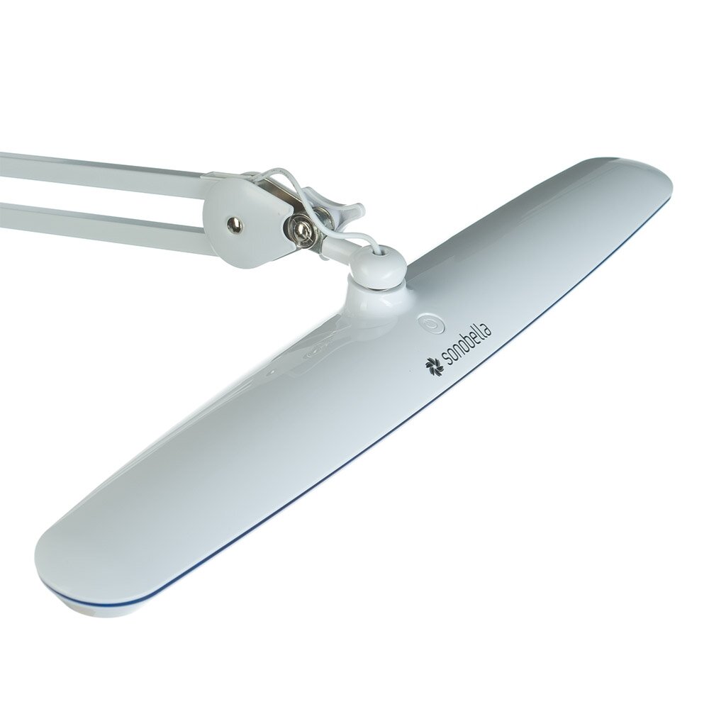 Profesionali stalinė lempa manikiūro darbams BSL-53 LED 20W CLIP, baltos spalvos 1 Profesionali stalinė lempa manikiūro darbams BSL-53 LED 20W CLIP, baltos spalvos 1