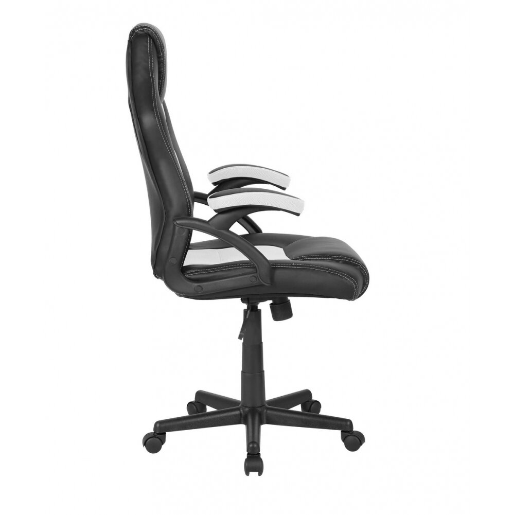 Biuro ir kompiuterinių žaidimų kėdė Racer CorpoComfort BX-2052, juodai - baltos spalvos 2 Biuro ir kompiuterinių žaidimų kėdė Racer CorpoComfort BX-2052, juodai - baltos spalvos 2