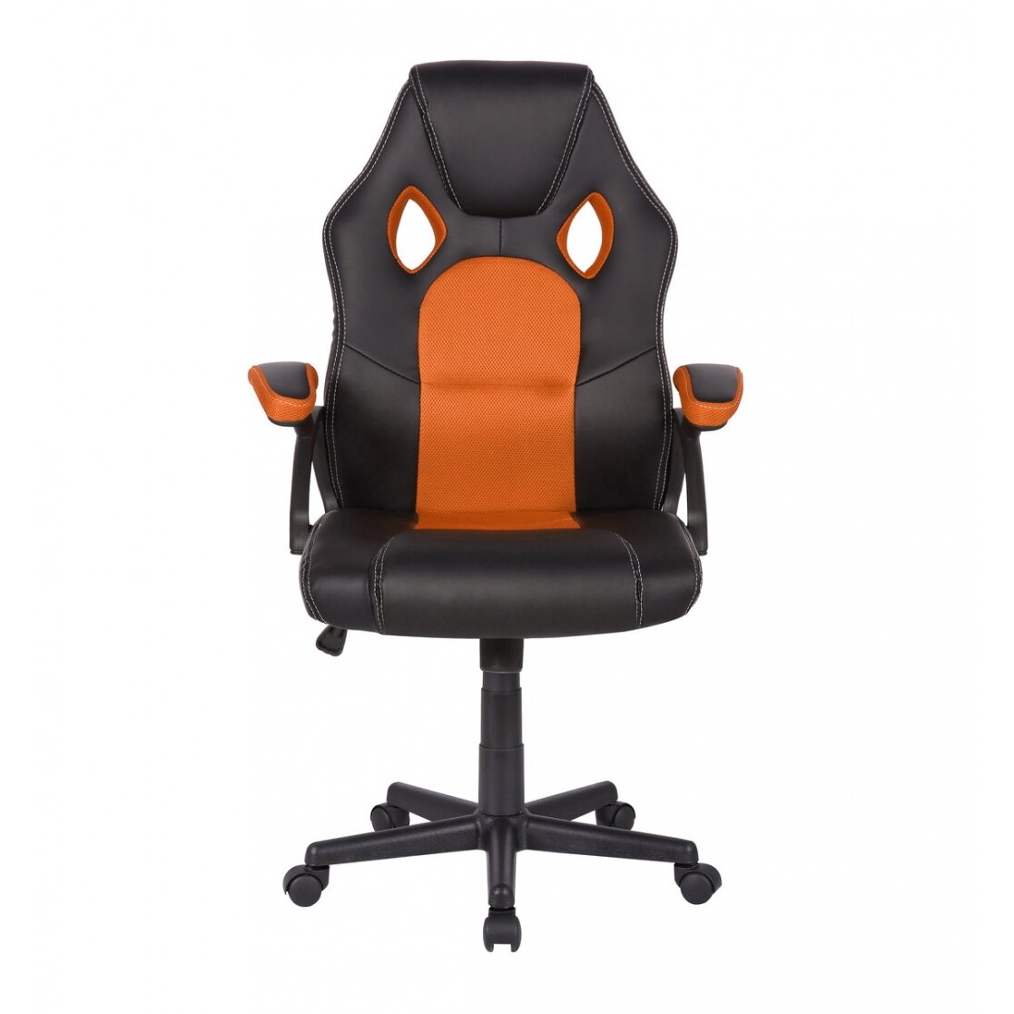 Biuro ir kompiuterinių žaidimų kėdė Racer CorpoComfort BX-2052, juodai - oranžinės spalvos 1 Biuro ir kompiuterinių žaidimų kėdė Racer CorpoComfort BX-2052, juodai - oranžinės spalvos 1