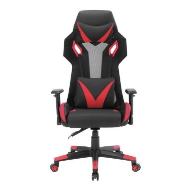 Biuro ir kompiuterinių žaidimų kėdė RACER CorpoComfort BX-5124, juodai - raudonos spalvos Biuro ir kompiuterinių žaidimų kėdė RACER CorpoComfort BX-5124, juodai - raudonos spalvos