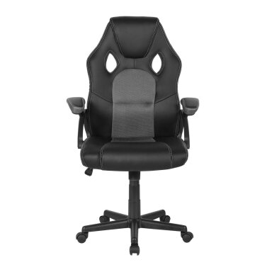 Biuro ir kompiuterinių žaidimų kėdė Racer CorpoComfort BX-2052, juodai - pilkos spalvos Biuro ir kompiuterinių žaidimų kėdė Racer CorpoComfort BX-2052, juodai - pilkos spalvos