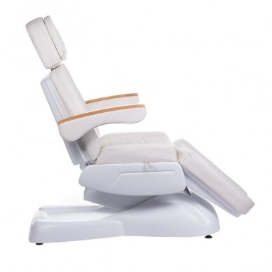 Profesionalus elektrinis gultas-lova kosmetologams LUX BW-273B-4 (4 varikliai), baltos spalvos 7 Profesionalus elektrinis gultas-lova kosmetologams LUX BW-273B-4 (4 varikliai), baltos spalvos 7