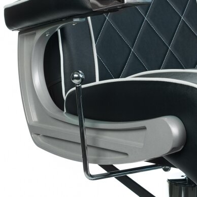 Profesionali barberio kėdė kirpykloms ir grožio salonams ODYS BH-31825M, juodos spalvos 4 Profesionali barberio kėdė kirpykloms ir grožio salonams ODYS BH-31825M, juodos spalvos 4