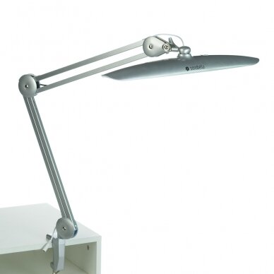 Profesionali LED lempa kosmetologams tvirtinama prie paviršių BSL-01 LED 24W CLIP, sidabrinės spalvos Profesionali LED lempa kosmetologams tvirtinama prie paviršių BSL-01 LED 24W CLIP, sidabrinės spalvos