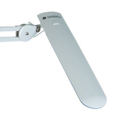 Profesionali stalinė lempa manikiūro darbams BSL-52 LED 12W CLIP, baltos spalvos 1 Profesionali stalinė lempa manikiūro darbams BSL-52 LED 12W CLIP, baltos spalvos 1