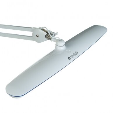 Profesionali stalinė lempa manikiūro darbams BSL-53 LED 20W CLIP, baltos spalvos 1 Profesionali stalinė lempa manikiūro darbams BSL-53 LED 20W CLIP, baltos spalvos 1