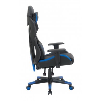 Biuro ir kompiuterinių žaidimų kėdė RACER CorpoComfort BX-5124, juodai - mėlynos spalvos 3 Biuro ir kompiuterinių žaidimų kėdė RACER CorpoComfort BX-5124, juodai - mėlynos spalvos 3