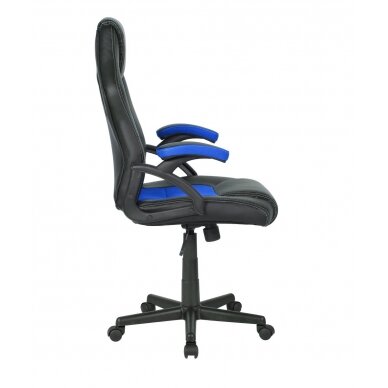 Biuro ir kompiuterinių žaidimų kėdė Racer CorpoComfort BX-2052, juodai - mėlynos spalvos 1 Biuro ir kompiuterinių žaidimų kėdė Racer CorpoComfort BX-2052, juodai - mėlynos spalvos 1