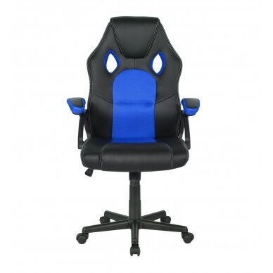 Biuro ir kompiuterinių žaidimų kėdė Racer CorpoComfort BX-2052, juodai - mėlynos spalvos 2 Biuro ir kompiuterinių žaidimų kėdė Racer CorpoComfort BX-2052, juodai - mėlynos spalvos 2