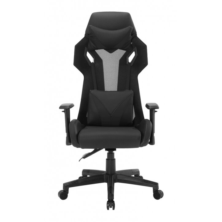 Biuro ir kompiuterinių žaidimų kėdė RACER CorpoComfort BX-5124, juodos spalvos