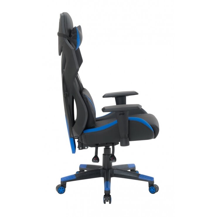Biuro ir kompiuterinių žaidimų kėdė RACER CorpoComfort BX-5124, juodai - mėlynos spalvos 3 Biuro ir kompiuterinių žaidimų kėdė RACER CorpoComfort BX-5124, juodai - mėlynos spalvos 3