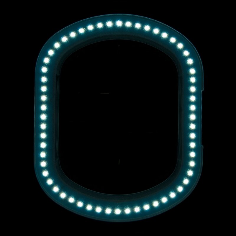 ELEGANTE RED LINE profesionali kosmetologinė lempa-lupa ELEGANTE 6028 60 LED SMD 5D su šviesos stiprumo reguliavimu 5 ELEGANTE RED LINE profesionali kosmetologinė lempa-lupa ELEGANTE 6028 60 LED SMD 5D su šviesos stiprumo reguliavimu 5