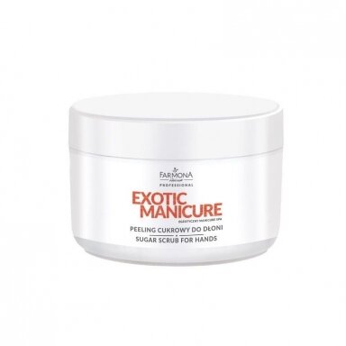 FARMONA EXOTIC MANICURE cukraus šveitiklis rankoms 300 g.