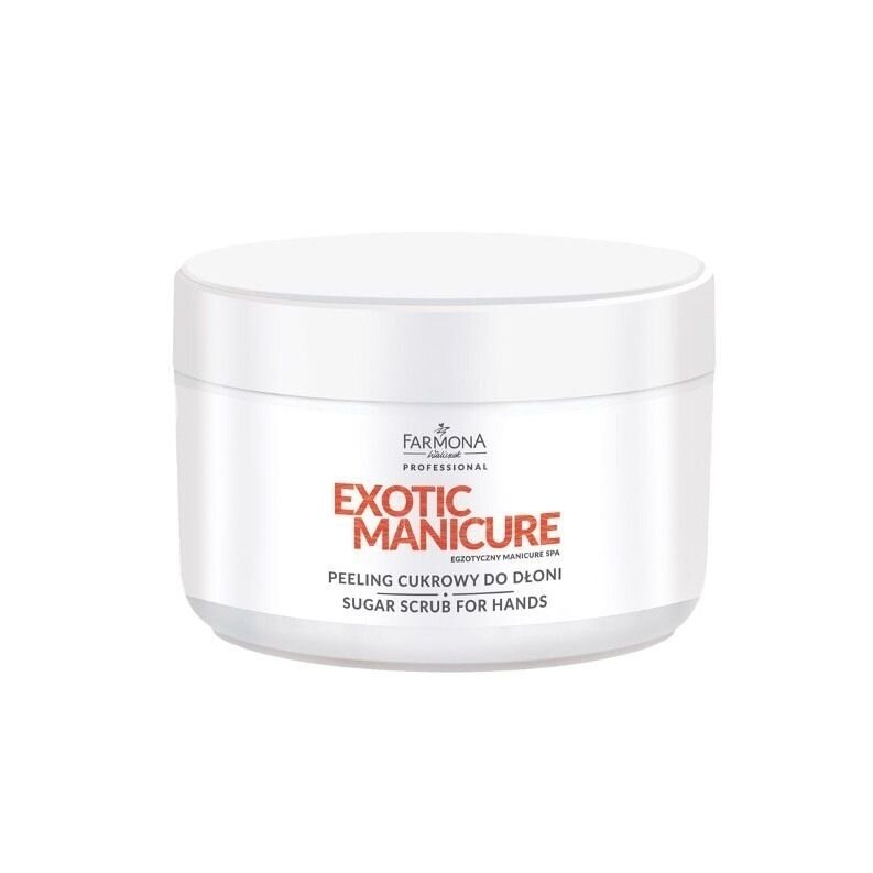 FARMONA EXOTIC MANICURE cukraus šveitiklis rankoms 300 g. FARMONA EXOTIC MANICURE cukraus šveitiklis rankoms 300 g.