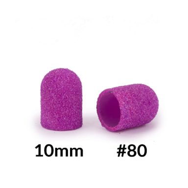 ABS PODO ALLEMED profesionalūs vienkartiniai pedikiūro antgaliai, 10 mm, #80, 10 vnt. PURPLE ABS PODO ALLEMED profesionalūs vienkartiniai pedikiūro antgaliai, 10 mm, #80, 10 vnt. PURPLE
