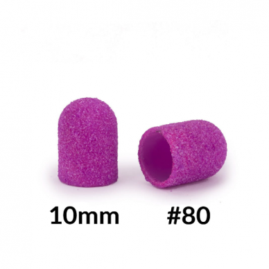 ABS PODO ALLEMED profesionalūs vienkartiniai pedikiūro antgaliai, 10 mm, #80, 10 vnt. PURPLE 1 ABS PODO ALLEMED profesionalūs vienkartiniai pedikiūro antgaliai, 10 mm, #80, 10 vnt. PURPLE 1