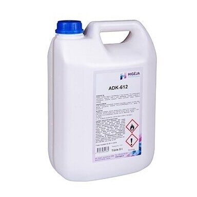 ADK-612 biocidinis rankų dezinfekantas grožio salonams, 5 Ltr ADK-612 biocidinis rankų dezinfekantas grožio salonams, 5 Ltr