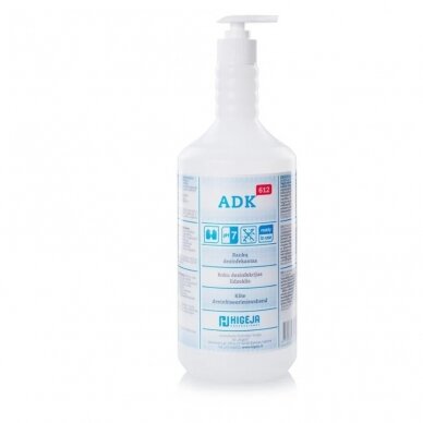 ADK-612 biocidinis rankų dezinfekantas grožio salonams, 1 Ltr ADK-612 biocidinis rankų dezinfekantas grožio salonams, 1 Ltr