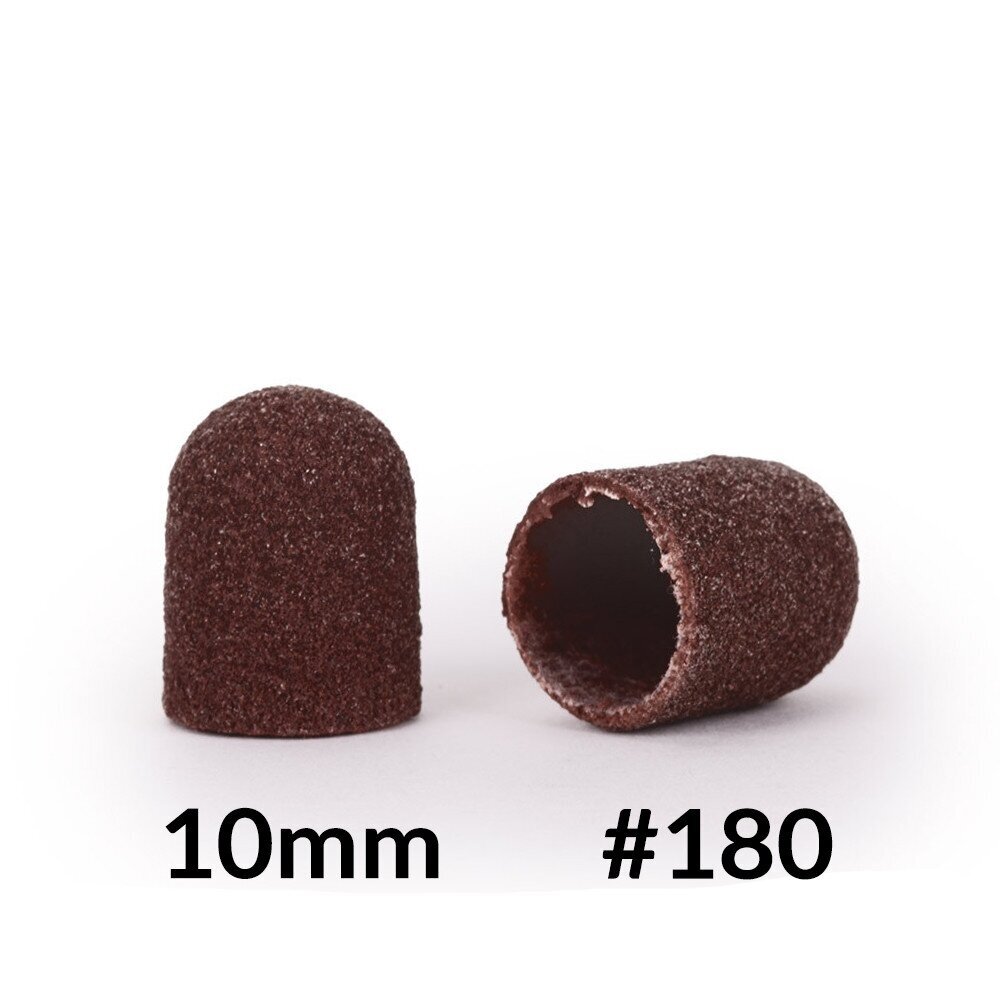 ALLEMED PODO profesionalūs vienkartiniai pedikiūro antgaliai, 10 mm, 10 vnt. BROWN 4 ALLEMED PODO profesionalūs vienkartiniai pedikiūro antgaliai, 10 mm, 10 vnt. BROWN 4