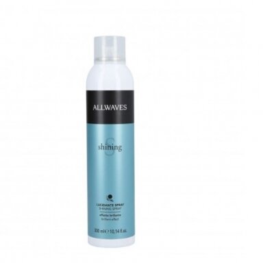 ALLWAVES SHINING SPRAY BRILLIANT EFFECT blizgus plaukų purškiklis, 300 ml. ALLWAVES SHINING SPRAY BRILLIANT EFFECT blizgus plaukų purškiklis, 300 ml.