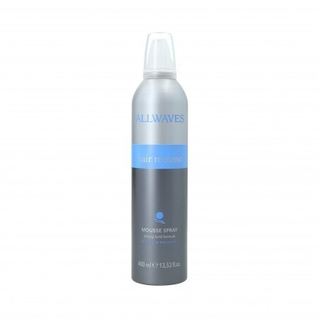ALLWAVES HAIR MOUSSE stiprios fiksacijos putos plaukams, 400 ml ALLWAVES HAIR MOUSSE stiprios fiksacijos putos plaukams, 400 ml