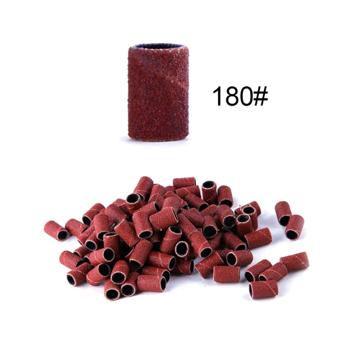 ALLEMED vienkartiniai antgaliai manikiūrui/pedikiūrui 6mm, 50 vnt. 2 ALLEMED vienkartiniai antgaliai manikiūrui/pedikiūrui 6mm, 50 vnt. 2