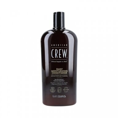 AMERICAN CREW CLASSIC DAILY drėkinantis plaukų kondicionierius kasdieniam naudojimui, 1000 ml. AMERICAN CREW CLASSIC DAILY drėkinantis plaukų kondicionierius kasdieniam naudojimui, 1000 ml.