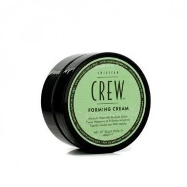 AMERICAN CREW FORMING CREAM MEDIUM vidutinės fiksacijos formavimo kremas vyriškiems plaukams, 50 g. AMERICAN CREW FORMING CREAM MEDIUM vidutinės fiksacijos formavimo kremas vyriškiems plaukams, 50 g.