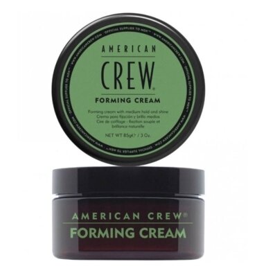 AMERICAN CREW Forming Cream Vidutinės fiksacijos formavimo kremas, 85 g. AMERICAN CREW Forming Cream Vidutinės fiksacijos formavimo kremas, 85 g.