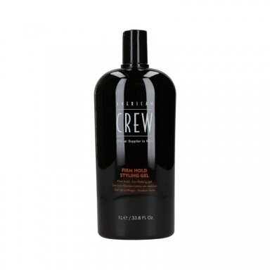 AMERICAN CREW Tvirtos fiksacijos plaukų formavimo gelis, 1000 ml. AMERICAN CREW Tvirtos fiksacijos plaukų formavimo gelis, 1000 ml.