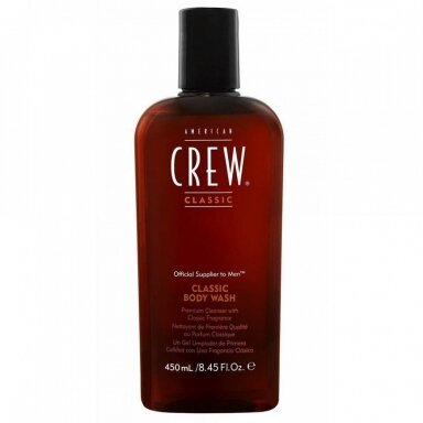 AMERICAN CREW BODY WASH dušo želė vyrams CLASSIC, 450 ml AMERICAN CREW BODY WASH dušo želė vyrams CLASSIC, 450 ml