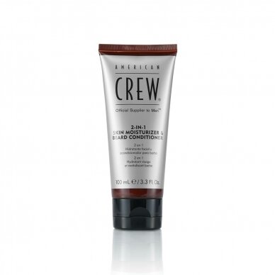 AMERICAN CREW maitinamasis veido ir barzdos kremas 2in1, 100 ml. AMERICAN CREW maitinamasis veido ir barzdos kremas 2in1, 100 ml.