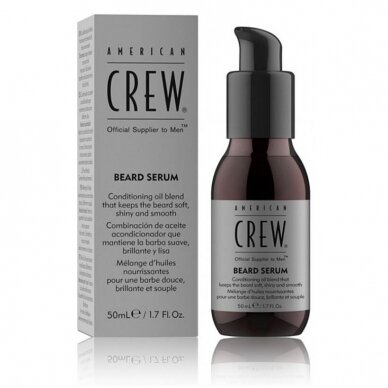 AMERICAN CREW BEARD SERUM minkštinantis serumas barzdai, 50 ml. AMERICAN CREW BEARD SERUM minkštinantis serumas barzdai, 50 ml.