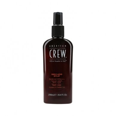 AMERICAN CREW CLASSIC GROOMING SPRAY Fiksuojamasis blizgus purškiklis vyrams, 250 ml. AMERICAN CREW CLASSIC GROOMING SPRAY Fiksuojamasis blizgus purškiklis vyrams, 250 ml.