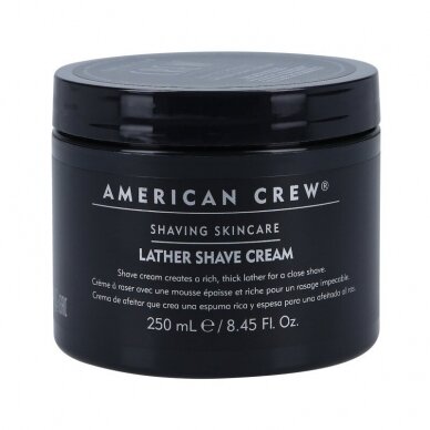 AMERICAN CREW skutimosi kremas, 250 ml. AMERICAN CREW skutimosi kremas, 250 ml.