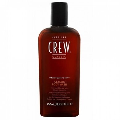 AMERICAN CREW BODY WASH dušo želė vyrams CLASSIC, 450 ml AMERICAN CREW BODY WASH dušo želė vyrams CLASSIC, 450 ml
