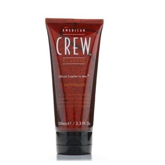 AMERICAN CREW Classic Superglue stiprios fiksacijos želė plaukams, 100 ml. AMERICAN CREW Classic Superglue stiprios fiksacijos želė plaukams, 100 ml.