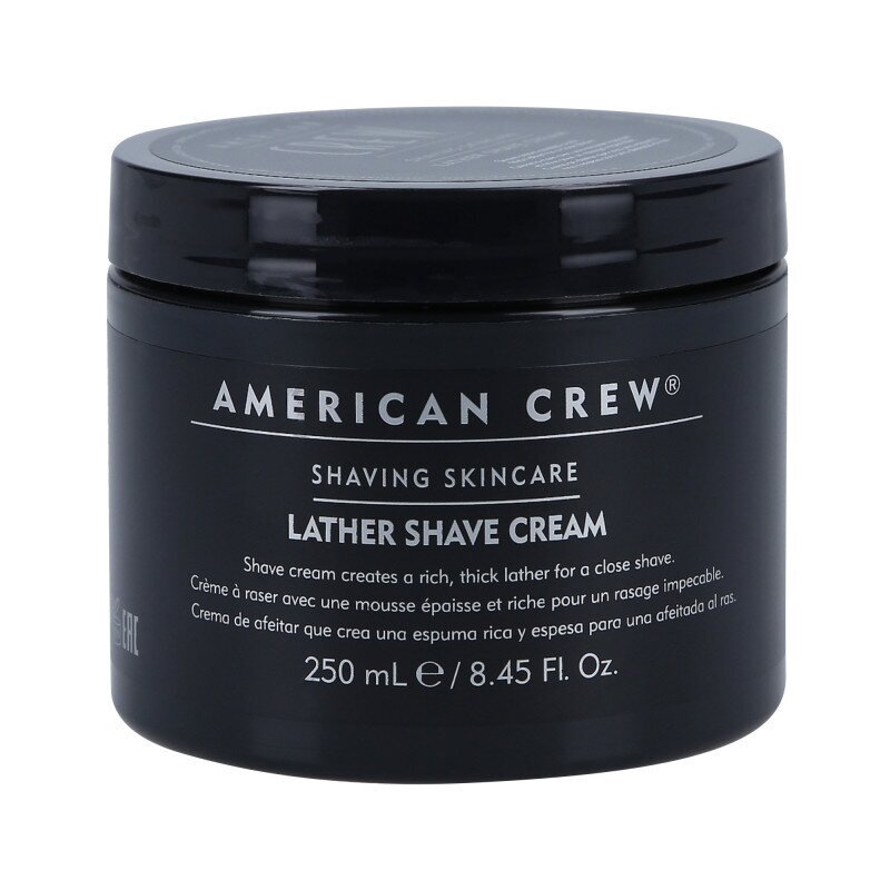 AMERICAN CREW skutimosi kremas, 250 ml. AMERICAN CREW skutimosi kremas, 250 ml.