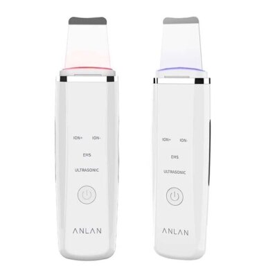 ANLAN profesionali ultragarso mentelė veido valymui (24.000 Khz) + LED šviesa ANLAN profesionali ultragarso mentelė veido valymui (24.000 Khz) + LED šviesa
