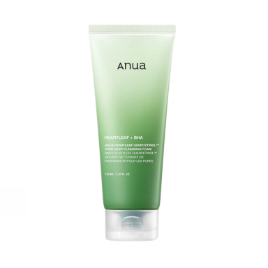 ANUA HEARTLEAF poras giliai valančios putos su hialurono rūgštimi, 150 ml ANUA HEARTLEAF poras giliai valančios putos su hialurono rūgštimi, 150 ml