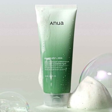 ANUA HEARTLEAF poras giliai valančios putos su hialurono rūgštimi, 150 ml 2 ANUA HEARTLEAF poras giliai valančios putos su hialurono rūgštimi, 150 ml 2