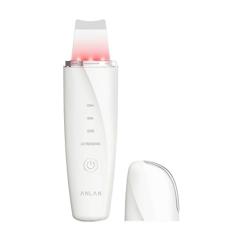 ANLAN profesionali ultragarso mentelė veido valymui 002 (28.000 Khz) + LED šviesa ANLAN profesionali ultragarso mentelė veido valymui 002 (28.000 Khz) + LED šviesa