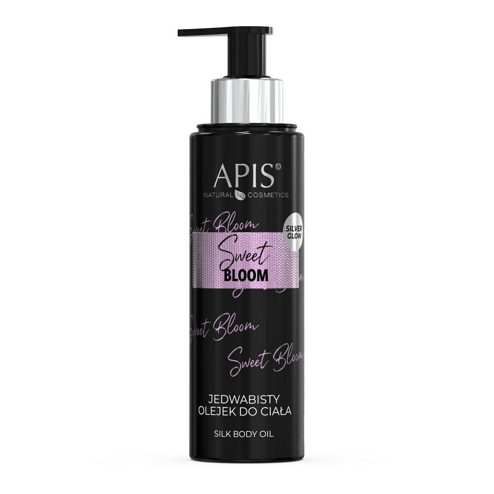 APIS Sweet Bloom regeneruojantis šilkinis kūno aliejus, 150 ml APIS Sweet Bloom regeneruojantis šilkinis kūno aliejus, 150 ml