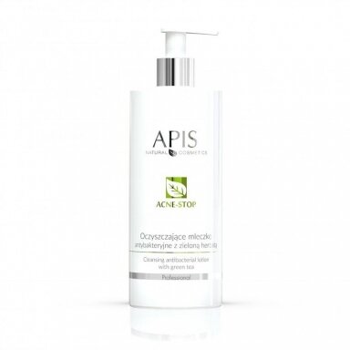 APIS ACNE-STOP valomasis antibakterinis losjonas su žaliaja arbata, 300 ml APIS ACNE-STOP valomasis antibakterinis losjonas su žaliaja arbata, 300 ml